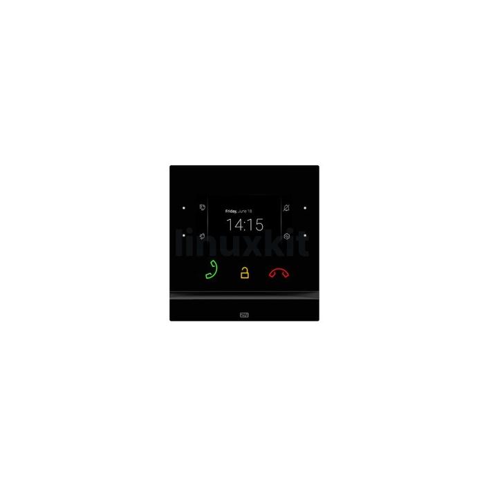 2N Indoor Compact Touchscreen Digital Intercom in Black