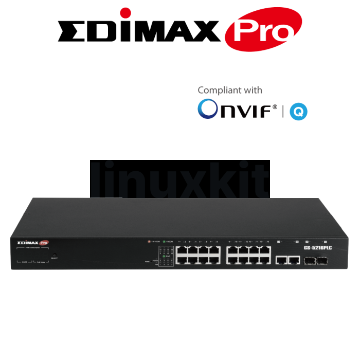 Edimax 18 port Gigabit Switch with VLAN
