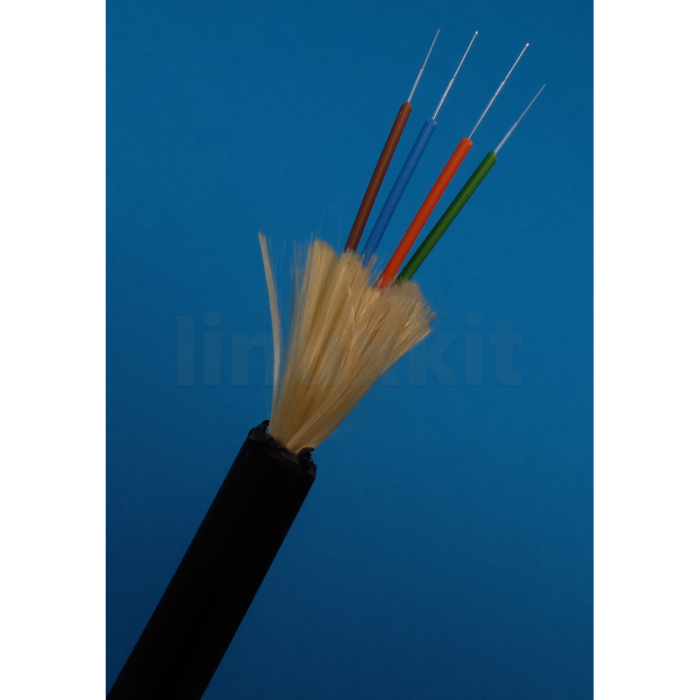 4 Core SM Tight Buff Dist. Fibre 5.3mm