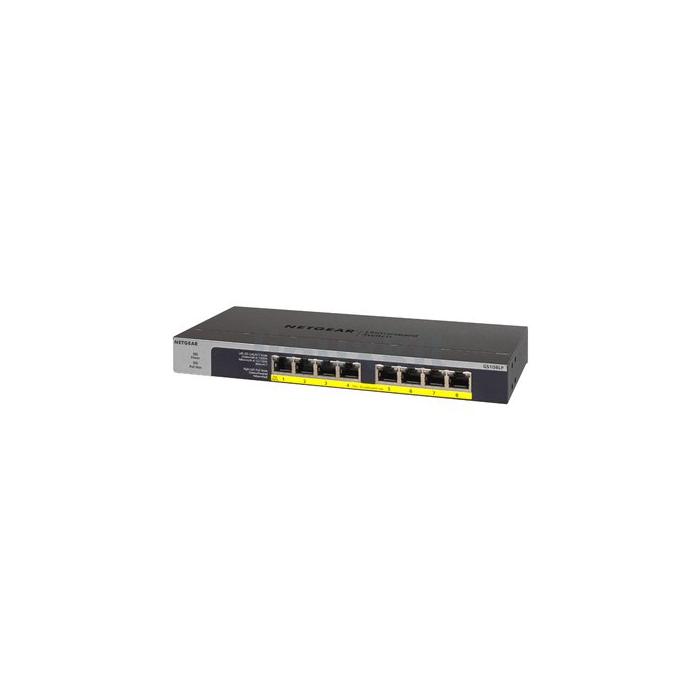 Netgear GS108LP-100EUS 8-Port Gigabit Ethernet PoE+ Switch