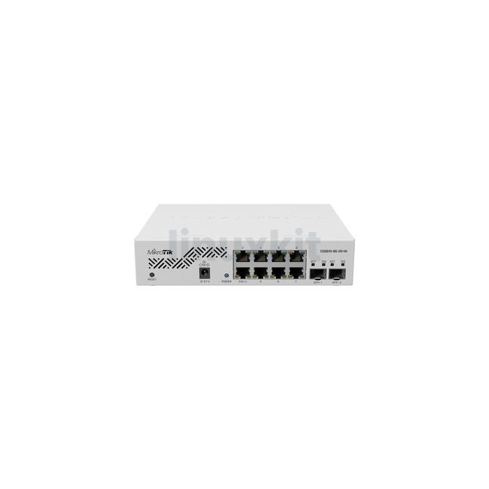 MikroTik CSS610 Desktop Smart 8-Port Gigabit Switch (CSS610-8G-2S+IN) MikroTik CSS610 Desktop Smart 8-Port Gigabit Switch (CSS610-8G-2S+IN)