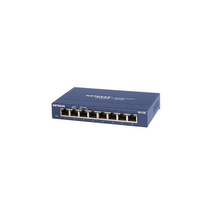 Netgear GS108 ProSAFE 8-Port Gigabit Switch