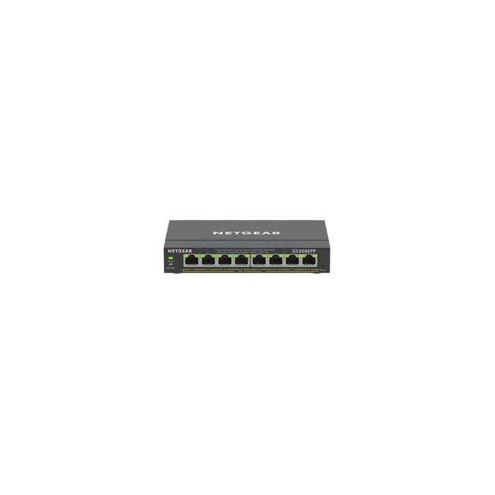 Netgear GS308EPP-100UKS 8-Port PoE+ Gigabit Ethernet Switch