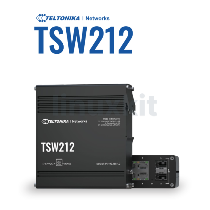 Teltonika Managed Switch - No PSU