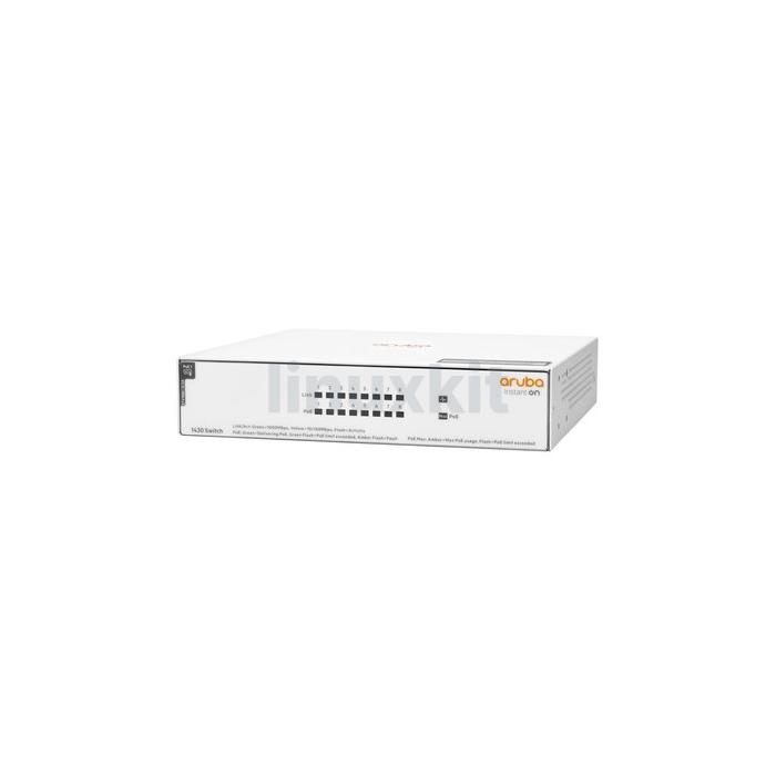 HPE Networking Instant On 1430 8-Port PoE Unmanaged Switch (R8R46A)
