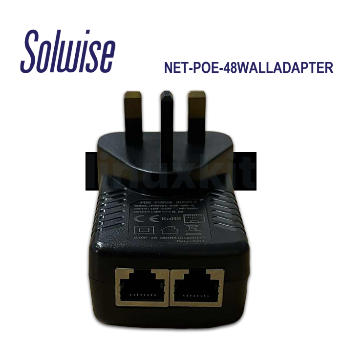 48V UK wall PoE Adapter