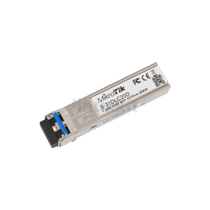 MikroTik RouterBoard 1000BASE-EX SFP Module 1.25G SM 20km 1310nm DDM