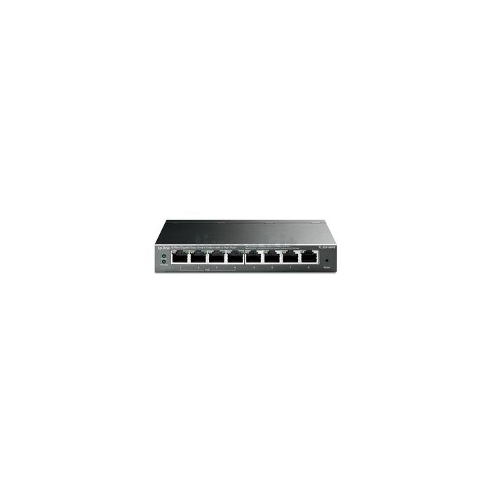 TP-Link TL-SG108PE 8-Port Smart Managed Switch with 4 PoE Ports