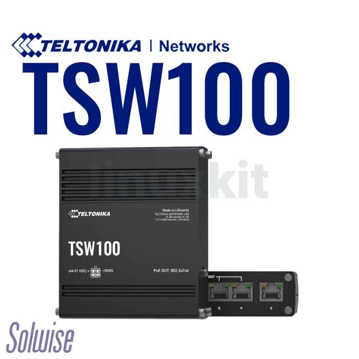 Teltonika Industrial PoE+ Switch