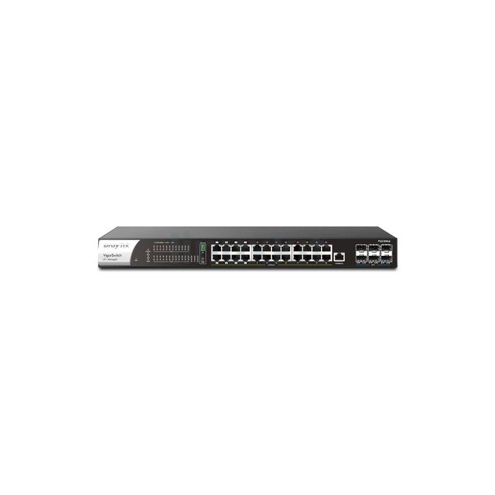 Draytek VigorSwitch PQ2300xb 24 Port Layer 2+ Managed PoE Switch