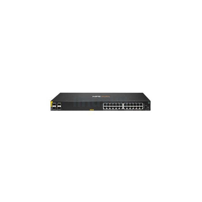 HPE Networking CX 6000 24 Port PoE 4SFP 370W Switch