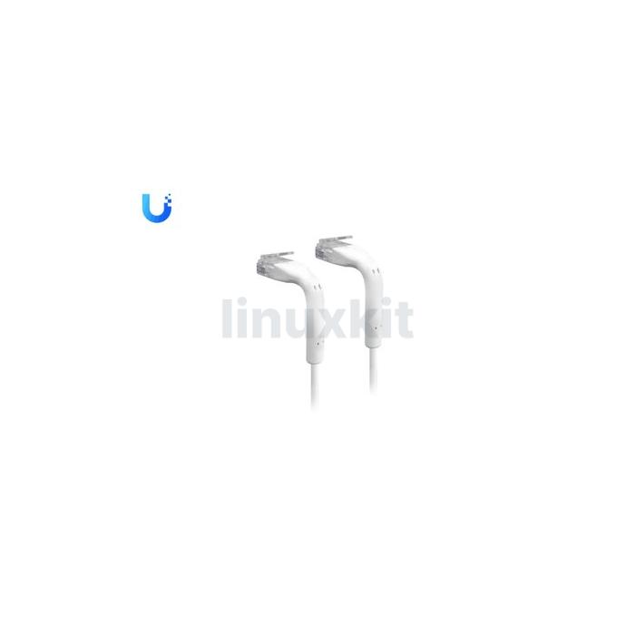 Ubiquiti RJ45 Cat6 0.1m White Ethernet Cable (single)