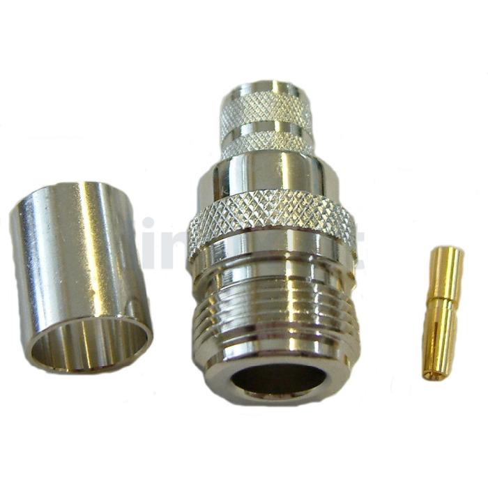 N Type crimp socket for LMR400 cable