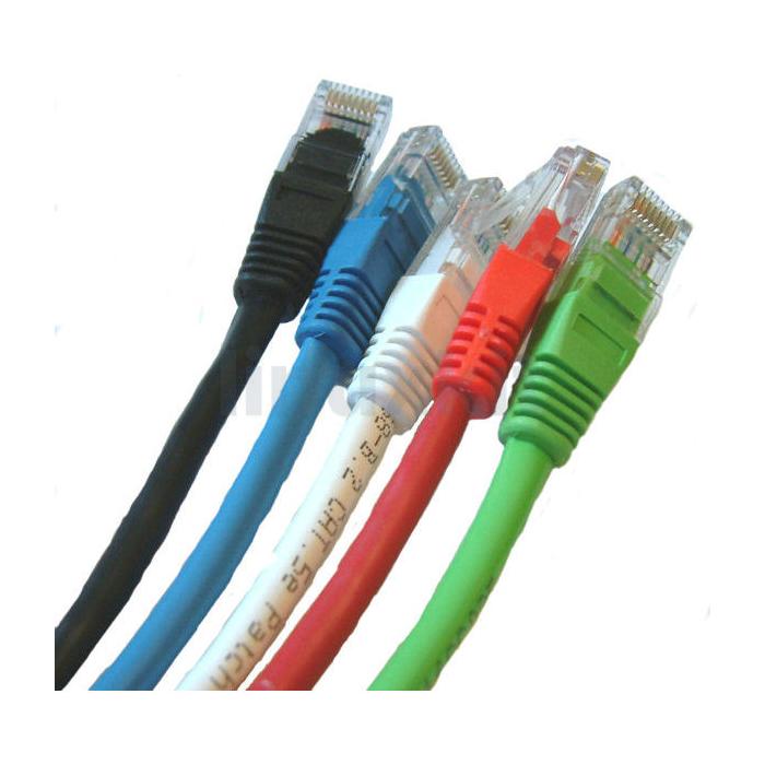0.5m CAT5 Patch Lead Grey