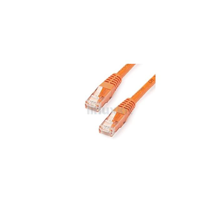 Ethernet Cable - Category 6 - Orange - 0.5m