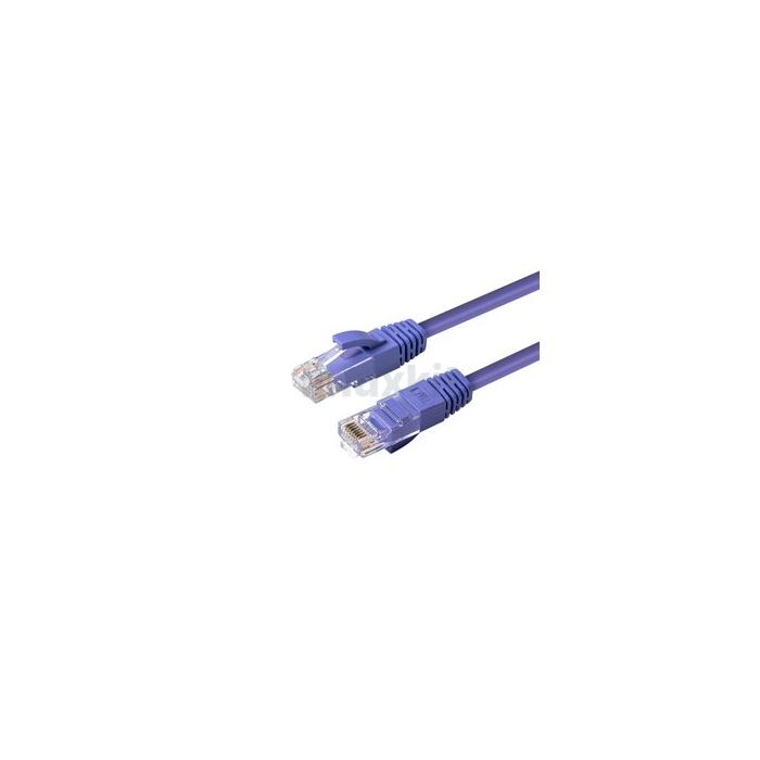 Ethernet Cable - Category 6A - Violet - 0.5m