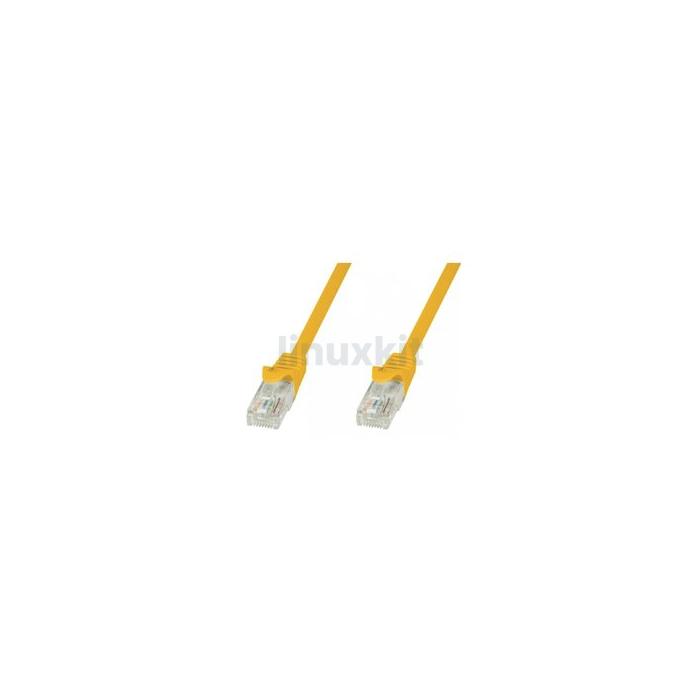 Ethernet Cable - Category 6 - Yellow - 1m