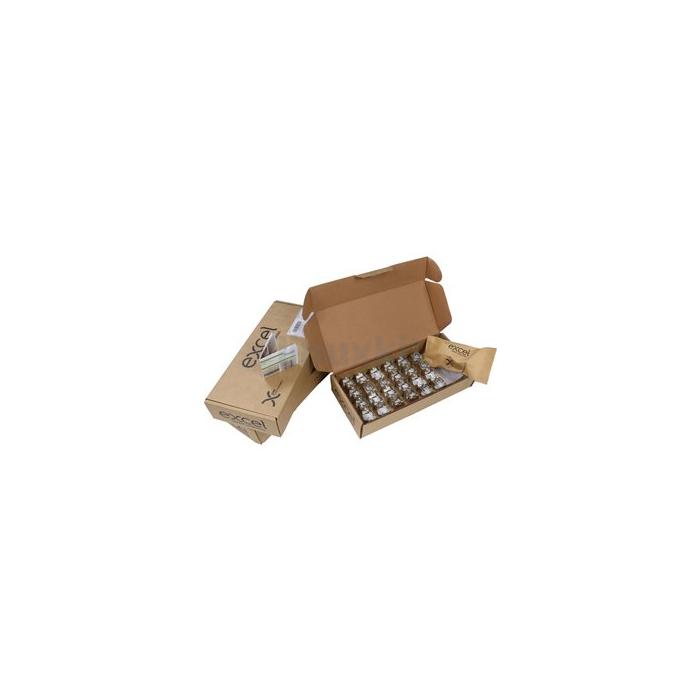 Excel Cat6A FTP Port Toolless Keystone Jacks (24 pcs)