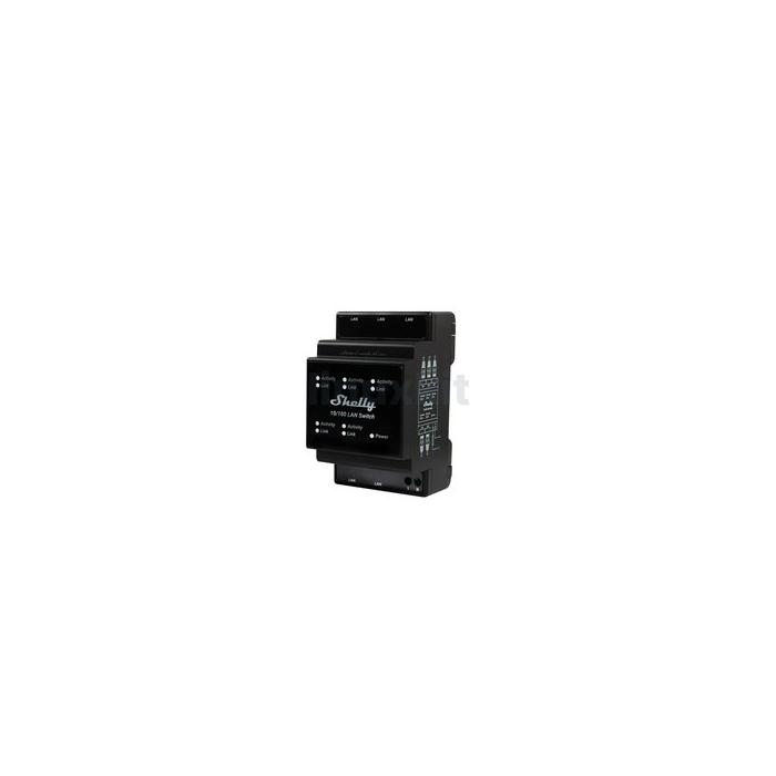 Shelly DIN-Raul Mountable Ethernet LAN Switch